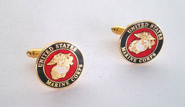 United States Marine Corps Cuff Links Military 14771-C Free Shipping - £17.23 GBP