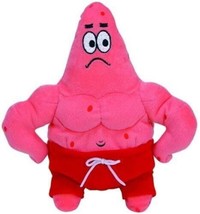 Ty Beanie Baby Spongebob&#39;s Muscle Man Star NEW - £15.45 GBP