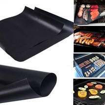 1/2pcs Large Non Stick Oven Liner Reusable Oil-proof PTFE Pastry BBQ Baking - £17.34 GBP