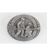Vintage 90s Limited Edition Numbered 1993 Ohio Firefighter Belt Buckle P... - $39.55