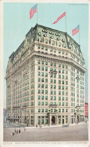 Detroit Michigan Mi~Hotel Pontchartrain When Completed In 1910~ANTIQUE Postcard - £5.54 GBP