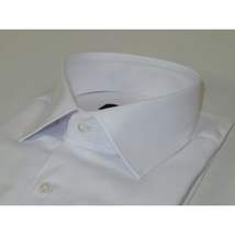 Men's Dress Shirt MARCUZZI Turkey 100% Soft Cotton French Cuffs Marc3 White image 4