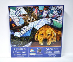 Quilted Comfort Jigsaw Puzzle 500 Piece - $7.95