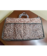 Chelsy Premium Rigid Purse or Organizer Insert (Large, Gold Leopard) - €8,49 EUR