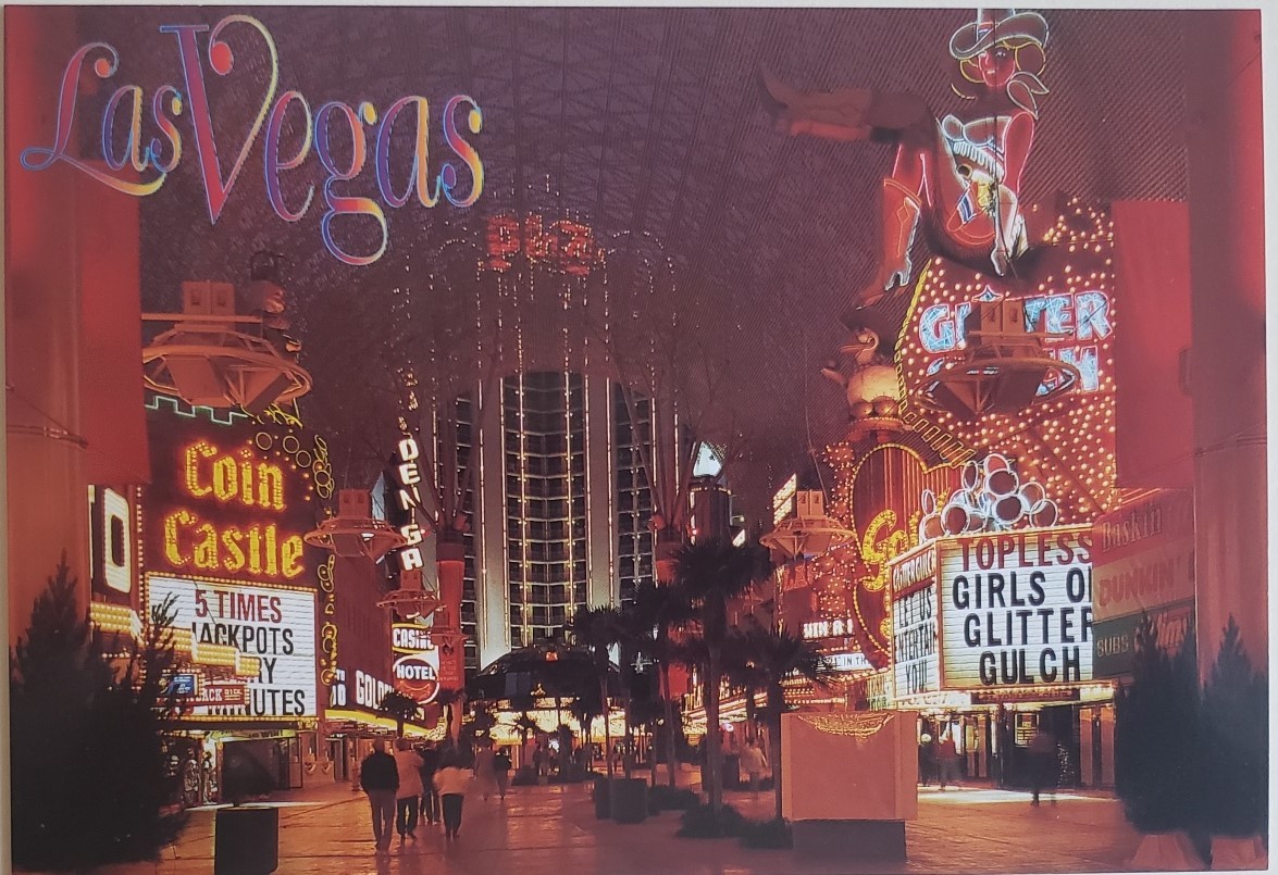 Fremont Street Experience Las Vegas Casino Center Exciting Las Vegas Pos... - $3.95