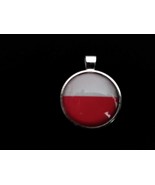 Design 75 Polish necklace Red White Poland or pierced earrings Pendant w... - £19.76 GBP