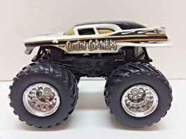 Hot wheels Monster Jam CUTTIN CORONERS plastic base Truck - $14.85