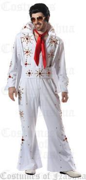 Elvis Costume / Professional Elvis Jumpsuit with Cape and Belt / Superior Qualit
