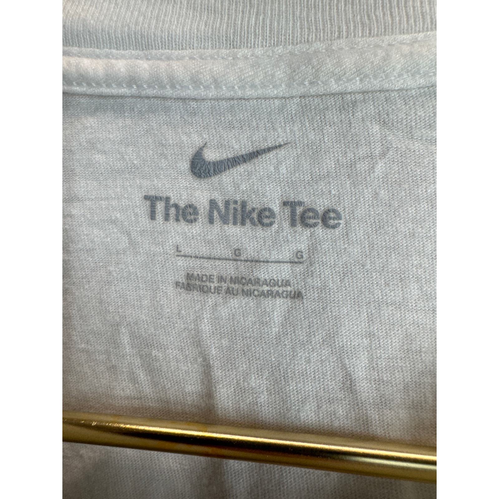 Nike Men's Purdue Long Sleeve Crew Neck White T-Shirt NCAA College Sports Size L Item image 4