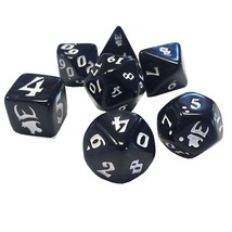 Steve Jackson Games Polyhedral Dice Set (7): Munchkin - Black/White - £14.19 GBP