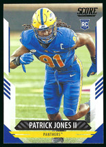 2021 Panini Score #348 Patrick Jones II Pittsburgh Panthers Rookie Card - £1.30 GBP