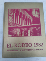 1982 El Rodeo USC Cover Yearbook Vintage - £61.88 GBP