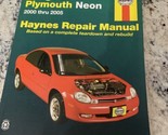 Dodge &amp; Plymouth Neon 2000 thru 2005 Haynes Repair Manual 30036 - $12.86