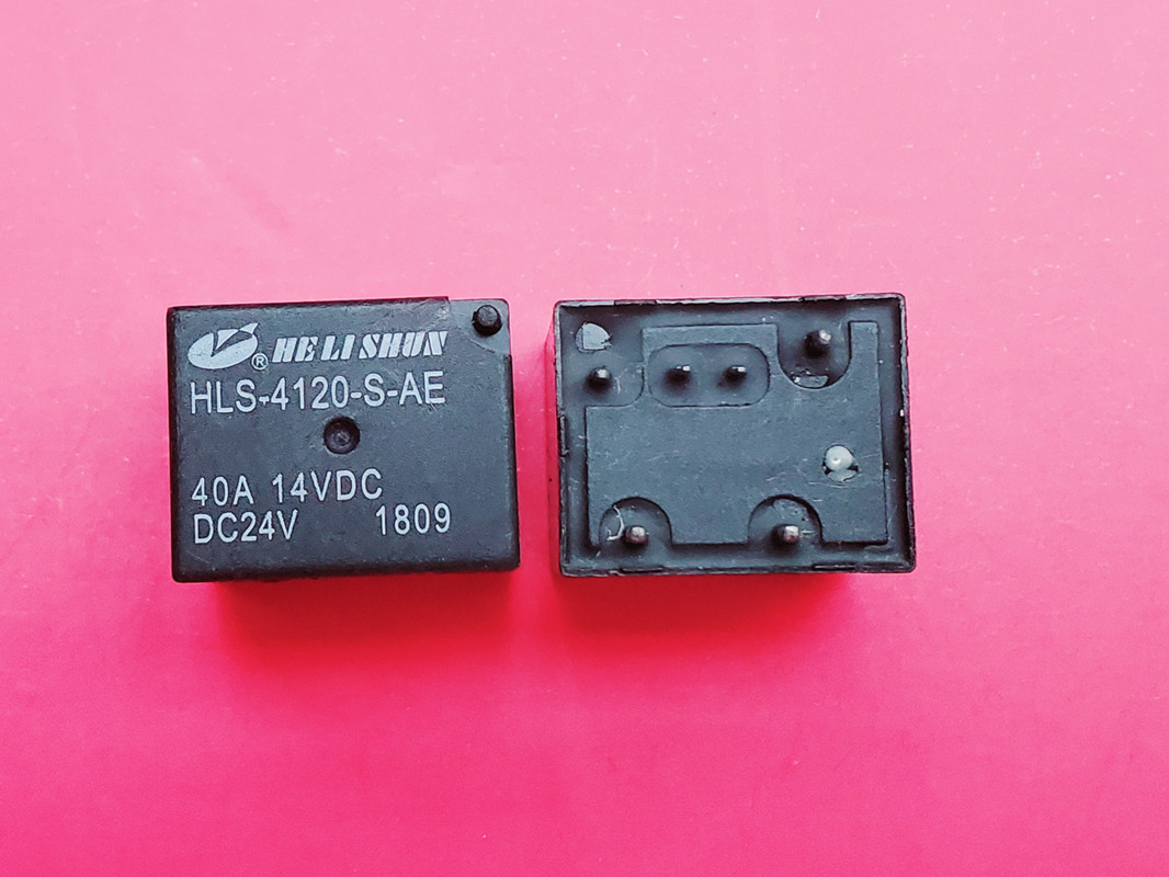 HLS-4120-S-AE, Coil 24VDC Relay, HELISHUN Brand New!! - $9.75