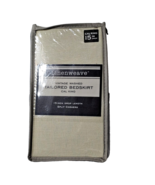 Linenweave Vintage Washed Tailored Bedskirt California King 15in Drop Le... - $26.05 CAD