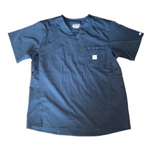 Carhartt Modern Fit V-Neck Force Vent Scrub Top Black Large C15106 with ... - $23.15