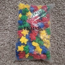 100 Counting and Sorting Bears Lot Home School Green Yellow Blue Red Purple - £7.85 GBP