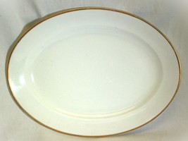 Pope Gosser Oval Platter Gold Band Germany - £31.57 GBP