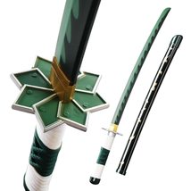 Munetoshi Zenitsu Agatsuma 30 Plastic Demon Katana Samurai Sword Halloween Cosp - £14.22 GBP