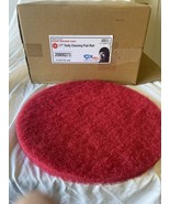 17” Daily Cleaning Floor Machine Pads, Red Pack Of 10 New Open Box - $12.99