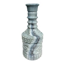 Vintage Jim Beam Kentucky Derby Glass Decanter White Gray Slag Glass 12&quot; *read - £24.96 GBP
