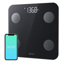 Wyze Scale S, Scale for Body Weight, Digital Bathroom Scale for Body Fat,, Black - £21.15 GBP