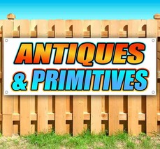 Antiques &amp; Primitives Advertising Vinyl Banner Flag Sign Many Sizes Collector&#39;s - £17.56 GBP+