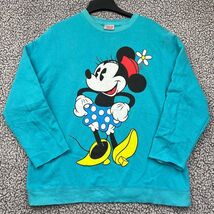 Vintage Disney Sweatshirt Women XL Minnie Mouse Pullover Long Sleeve Cre... - $26.35 CAD