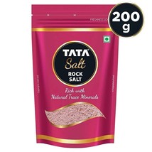 Tata Salt Rock Salt | Premium Sendha Namak | 200g Pouch - £13.26 GBP