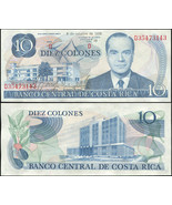 Costa Rica. Banknote 10 colones. 1985. Unc. Paper. Cat# P.237v - £3.28 GBP