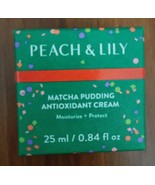 NEW PEACH &amp; LILY Matcha Pudding Antioxidant Cream Travel SZ 25ml/0.84oz ... - $38.41 CAD