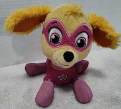 Paw Patrol SKYE Plush Puppy Dog Toy Girl Dog Stuffed Animal 5.5&quot; Spin Ma... - £6.93 GBP