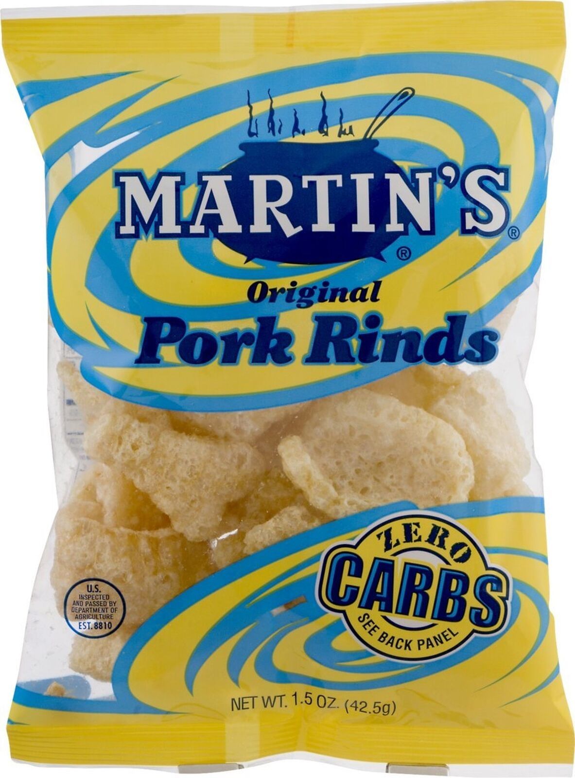 Martin's Original Pork Rinds 1.5 oz. Bag (8 Bags) - $31.63