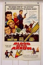 BLOOD ON THE ARROW-1964-ONE SHEET FN - $44.14