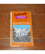 Spanish Peaks Montana Map 1987 Lee Metcalf Wilderness Waterproof Topo VNTG! - £9.37 GBP