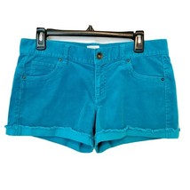 Mossimo Supply Co. Utility &amp; Style Womens Size 9 Teal Roll Cuff Corduroy... - $12.95