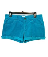 Mossimo Supply Co. Utility &amp; Style Womens Size 9 Teal Roll Cuff Corduroy... - €11,28 EUR