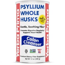 2028 Yerba Prima Psyllium Husk, 12 Ounce - Whole Husk Fiber Supplement, ... - $21.86 CAD