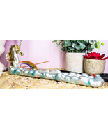 Fantasy Sacred Rare Unicorn Horse By Rainbow And Clouds Incense Holder F... - £17.42 GBP