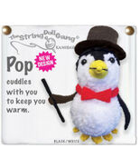 Kamibashi Pop the Penguin The Original String Doll Gang Keychain Clip - €14,33 EUR