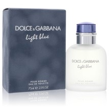 Light Blue by Dolce &amp; Gabbana Eau De Toilette Spray 2.5 oz for Men - £55.71 GBP
