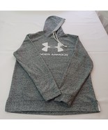 Under Armour Men's Gray Drawstring Hoodie Pullover Sweatshirt Size Medium - $19.79