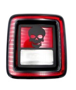 Skull tail light covers /  fits 2018-22 Jeep Wrangler / JL - €15,02 EUR