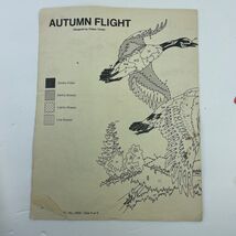 Sunset Stitchery Autumn Flight Counted Cross Stitch Kit Fits 16x20 Frame... - $12.82