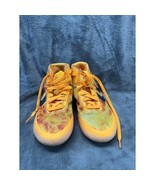 Converse Star Series BB Jet Kids Basketball Shoes Yellow Orange Hi Top - $1,316.22 MXN