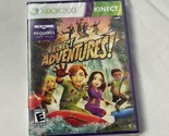 KINECT ADVENTURES! Microsoft Xbox 360 Kinect Sensor Motion Video Game *NEW* - $2.69