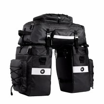 RHINOWALK Mountain Road Bicycle Motorcycle 3 In 1 Trunk Bags Cycling Double Side - £150.33 GBP