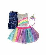 DISNEY JUNIOR MINNIE ~ 4-Piece Set ~ Top ~ Leggings ~ Skirt ~ Headband ~... - $44.76 CAD