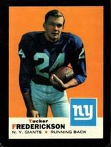 1969 Topps #15 Tucker Frederickson Exmt Ny Giants Nicely Centered *X32653 - £5.39 GBP