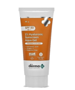 The Derma Co 1% Hyaluronic Sunscreen Aqua Gel SPF 50 PA++++ 80g - $21.11